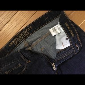American Eagle Straight 29x30 dark wash jeans
